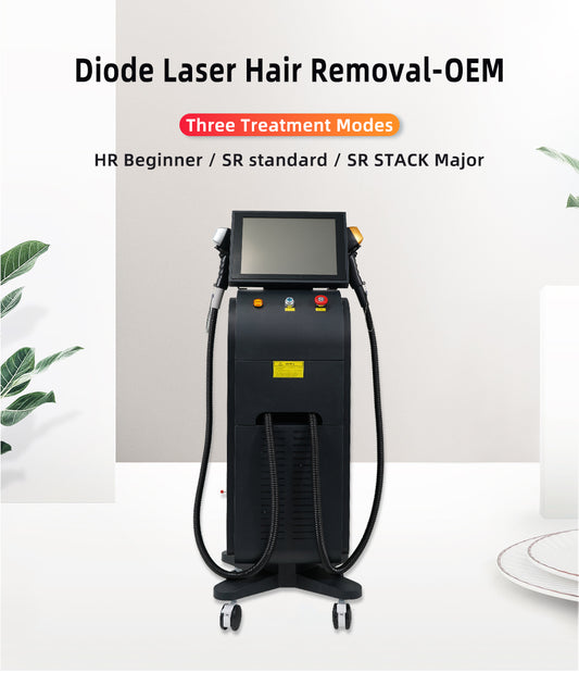 Triple Wave 808nm Diode Hair Removal Machine