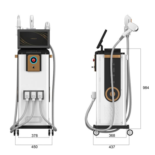 Máquina de depilación permanente de 2000 W