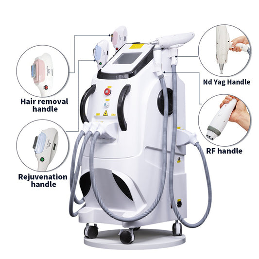 4 in 1 360 Magneto Optic Machine Laser Hair Removal IPL Machine