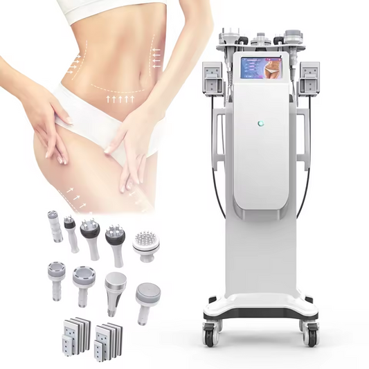 80K Cavitation Machine 10-1 Ultrasonic RF Body Shaping Lose Weight Multipolar Slimming Device