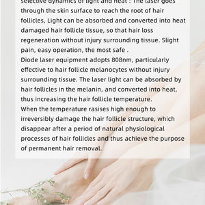 Triple Wave 808nm Diode Hair Removal Machine