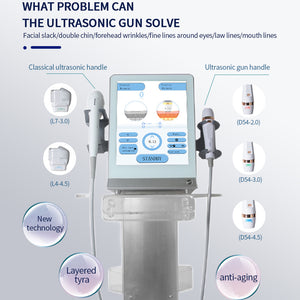 2 in 1 7D HIFU Peninsula Ultrasonix Precise Anti-aging  healing head RF Decives