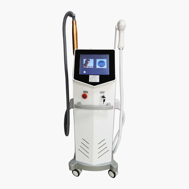 2 in 1 808nm Diode Laser Hair Removal Machine Picosecond Laser Tattoo Removal Machine