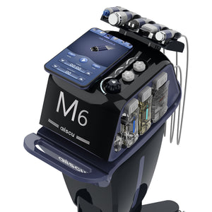 Black 6 in 1 Facial Management M6 Microdermabrasion dermabrasion Facial Machine
