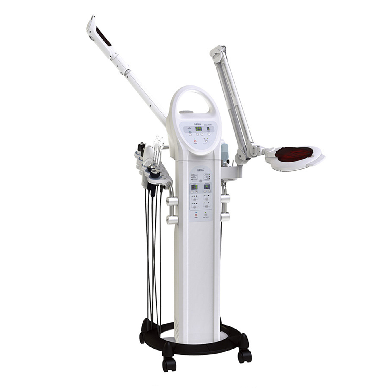 9 in 1 facial care beauty machine skin deep cleaning microcurrent facial steamer machine