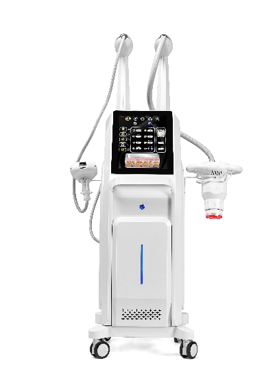 Rotary Negative Pressure RF Machine With Liposuction Handle Non-invasive Decive