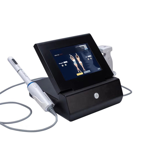 Dispositivo 2 en 1 HIFU 2D para lifting facial y corporal, y para el cuidado de la cabeza.