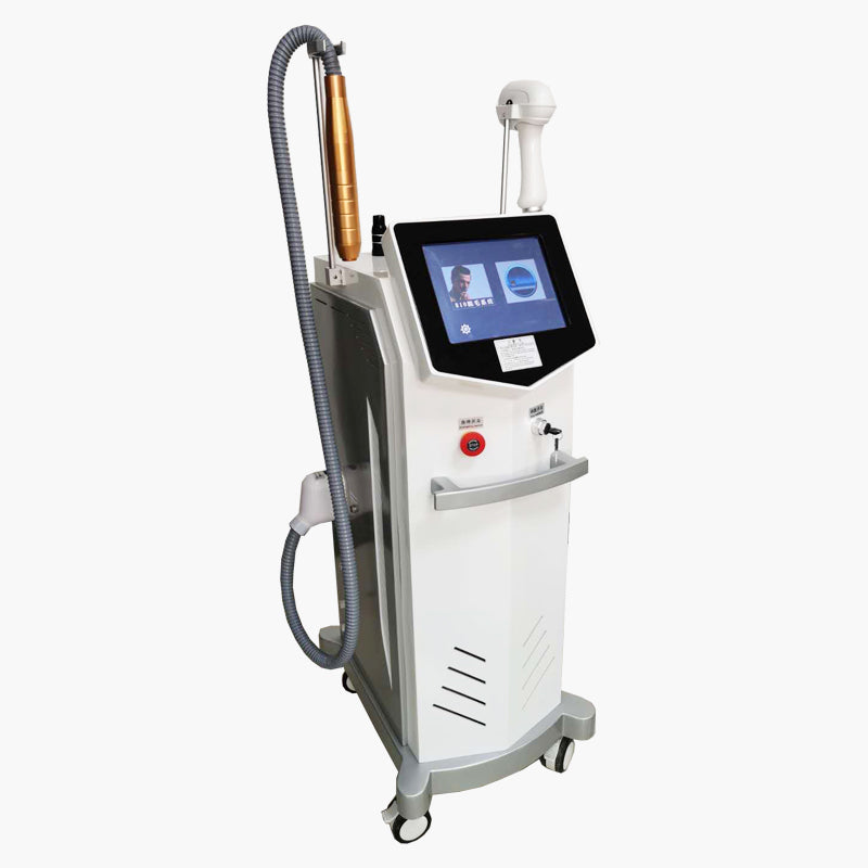 2 in 1 808nm Diode Laser Hair Removal Machine Picosecond Laser Tattoo Removal Machine