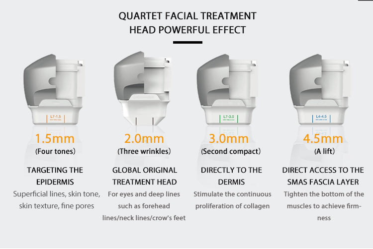 7D hifu machine face lifting wrinkle removal body slimming device hifu 7d with 7 cartridges