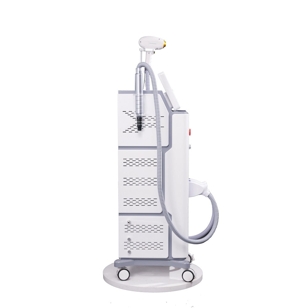 Triple Wavelength Diode Laser 808NM Titanium Ice New Standing Hair Removal Machine