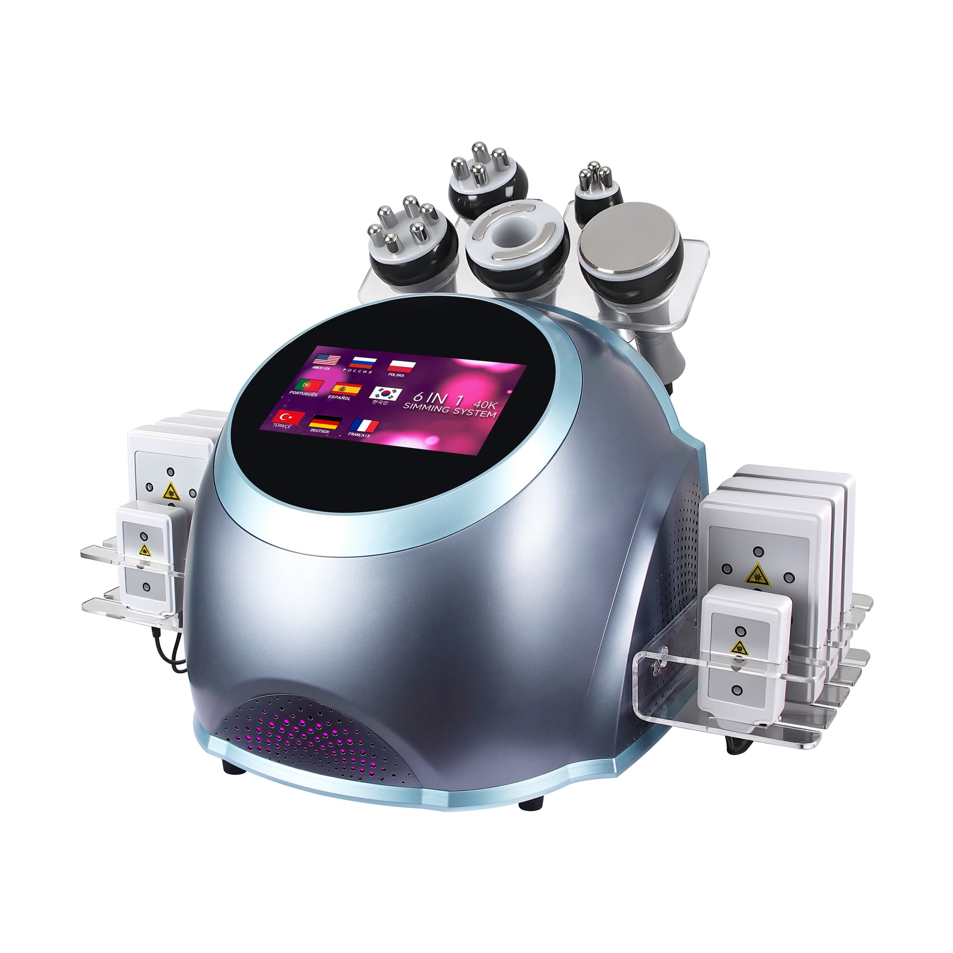 Desktop 40K Cavitation 6 in 1 Weight Loss Machine