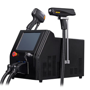 2 in 1 755nm 808nm 1064nm Three Wavelengths Diode Laser Hair Removal Machine