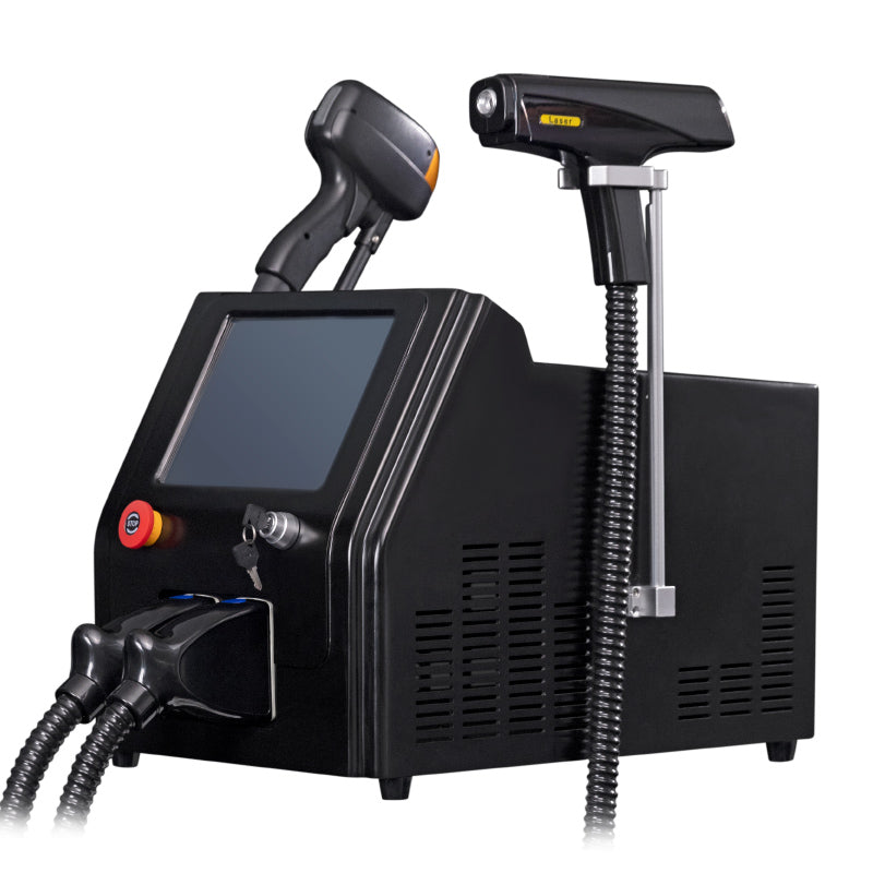 2 in 1 755nm 808nm 1064nm Three Wavelengths Diode Laser Hair Removal Machine