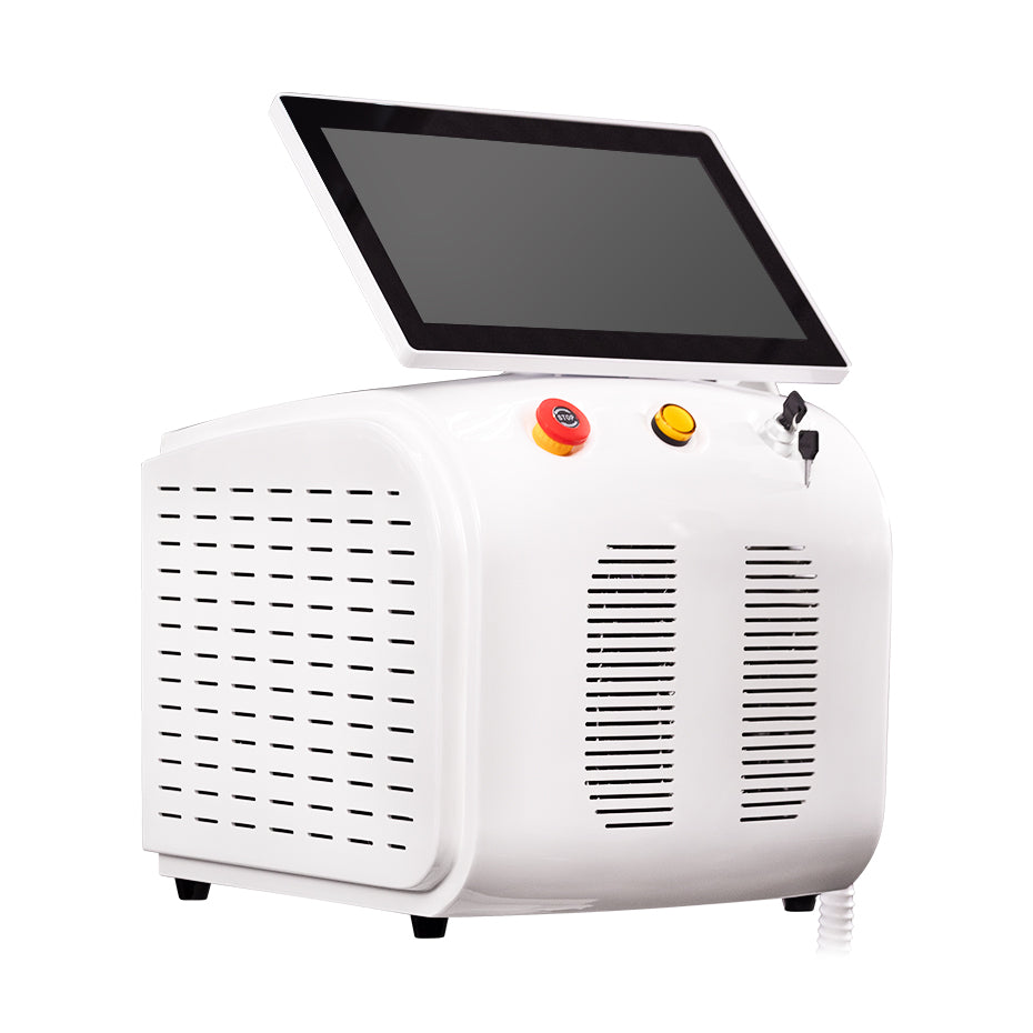 diode laser hair removal machine 3 wavelengths painless hair removal cooling head epilator