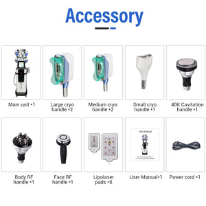 Hot Selling Fat Freezing Cryotherapy Machine Criolipolisis 360 Fat Freeze Cool Lipolysis Cellulite Sculpting Beauty Equipment