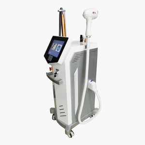 2 in 1 808nm Diode Laser Hair Removal Machine Picosecond Laser Tattoo Removal Machine