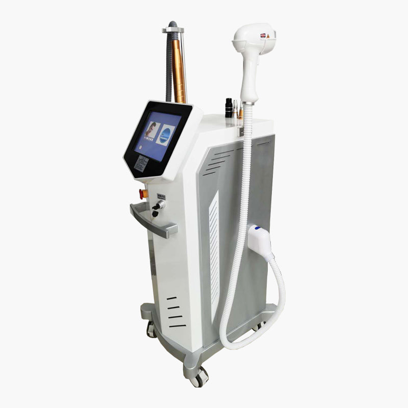 2 in 1 808nm Diode Laser Hair Removal Machine Picosecond Laser Tattoo Removal Machine