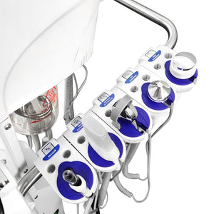 9 in 1 facial care beauty machine skin deep cleaning microcurrent facial steamer machine