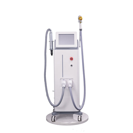 Triple Wavelength Diode Laser 808NM Titanium Ice New Standing Hair Removal Machine