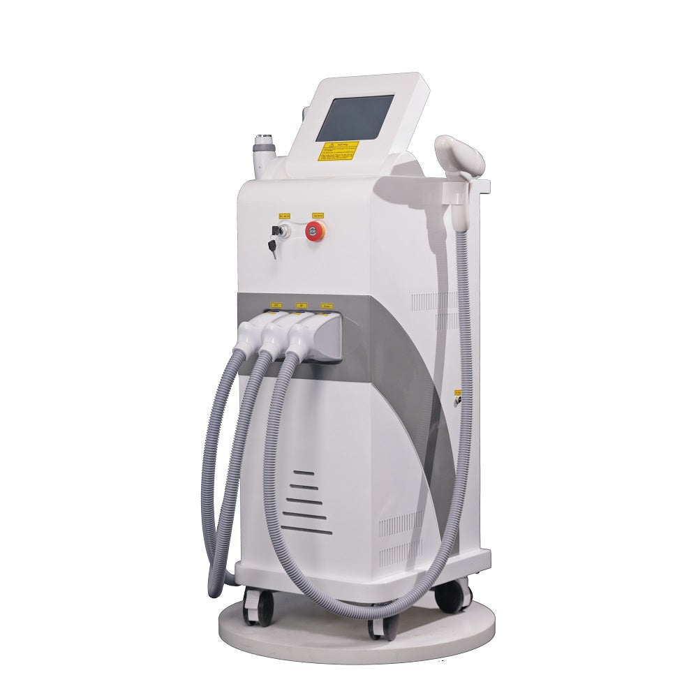 Multifunction 4 in 1 Elight Ipl Opt Rf Nd Yag Laser Tattoo Removal Hair Removal Machine Diode Laser Beauty Equipment