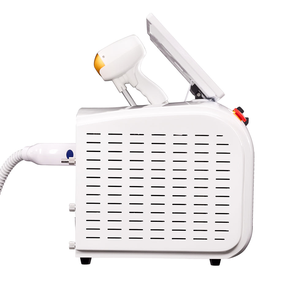 diode laser hair removal machine 3 wavelengths painless hair removal cooling head epilator