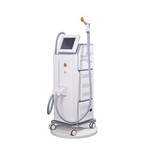 Triple Wavelength Diode Laser 808NM Titanium Ice New Standing Hair Removal Machine