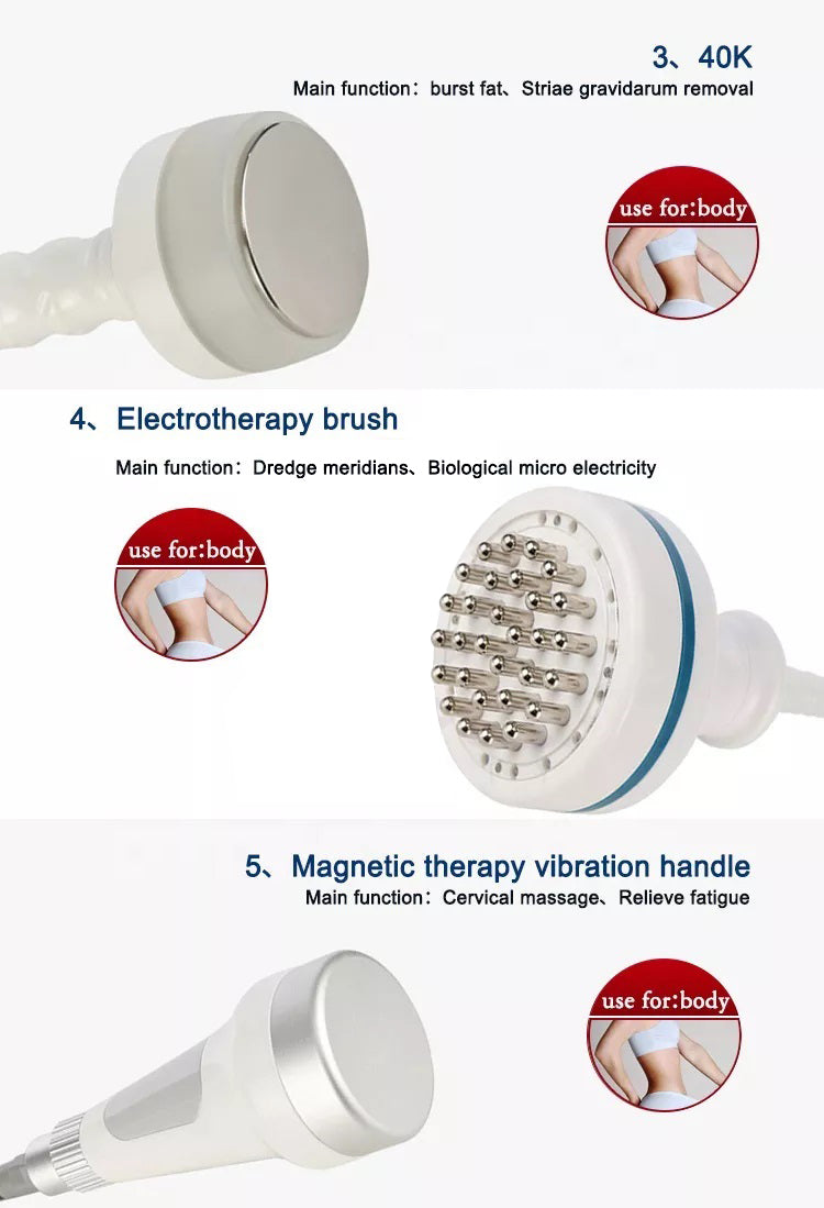 6 IN 1 40K Ultrasound Cavitation Body Slimming Machine