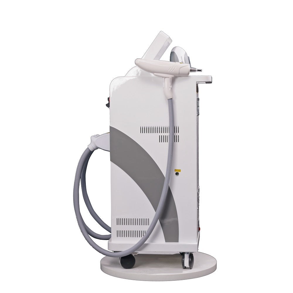 Multifunction 4 in 1 Elight Ipl Opt Rf Nd Yag Laser Tattoo Removal Hair Removal Machine Diode Laser Beauty Equipment