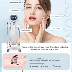 Latest  HIFU Ultra Booster pen circular 3 handles Anti-aging Machine