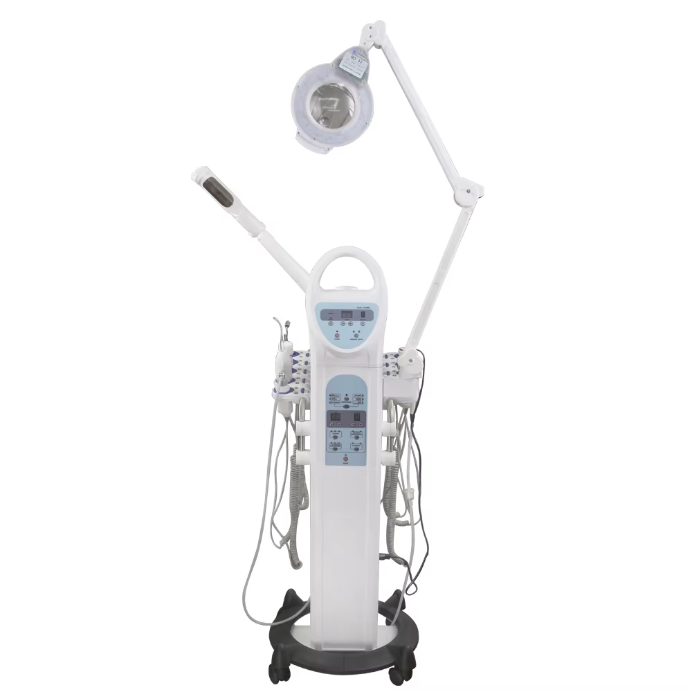9 in 1 facial care beauty machine skin deep cleaning microcurrent facial steamer machine