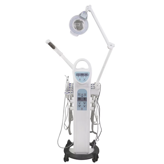 9 in 1 facial care beauty machine skin deep cleaning microcurrent facial steamer machine