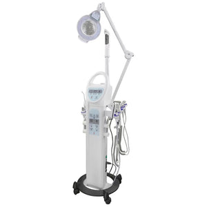 9 in 1 facial care beauty machine skin deep cleaning microcurrent facial steamer machine