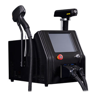 2 in 1 755nm 808nm 1064nm Three Wavelengths Diode Laser Hair Removal Machine