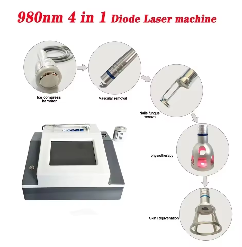 980nm Vascular Spider Laser Machine