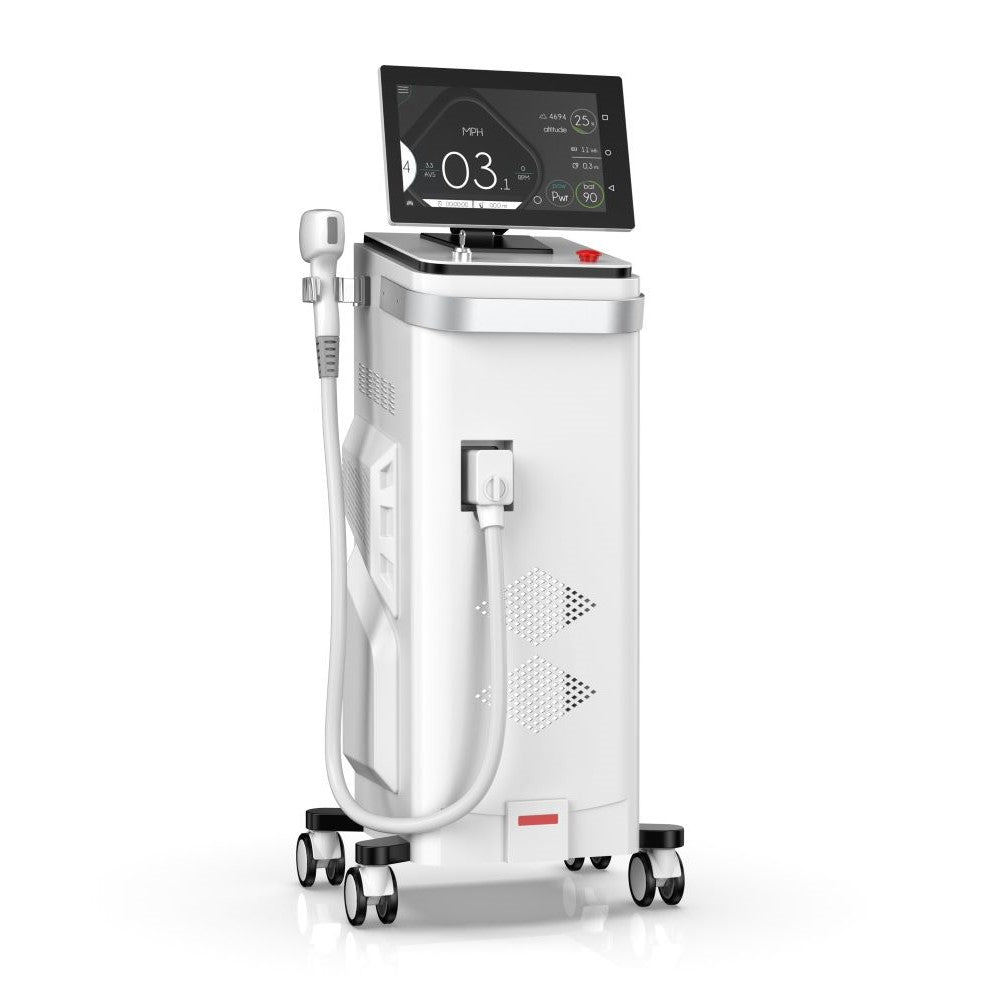 Hair Removal 1600W 3 Wave Diode Laser Depilation 755 1064nm Ice Titanium Machine