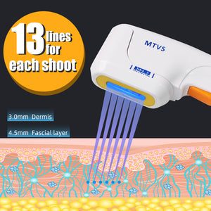 Newest Face Lifting 7D 2 in 1 HIFU Machine Anti-aging Device