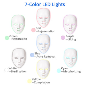 7 in 1 hydro facials Machine Small Bubbles with Mask