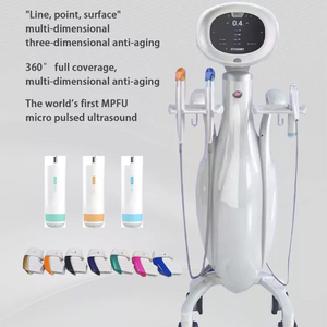 Latest  HIFU Ultra Booster pen circular 3 handles Anti-aging Machine