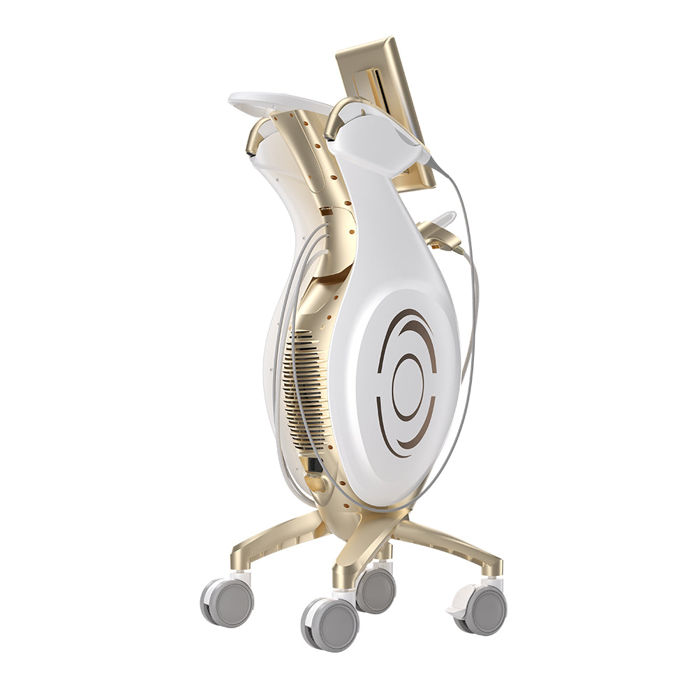 360 Max 25D Anti-Aging Anti-Wrinkle Hifu Machine 3 Handles for Face Body Skin Tightening Weight Loss Whitening Skin Rejuvenation