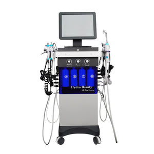 14 in 1 Hydro Oxygen Water Facial Care Machine Skin Rejuvenation Whitening Face Care Wrinkle Therapy Equipment