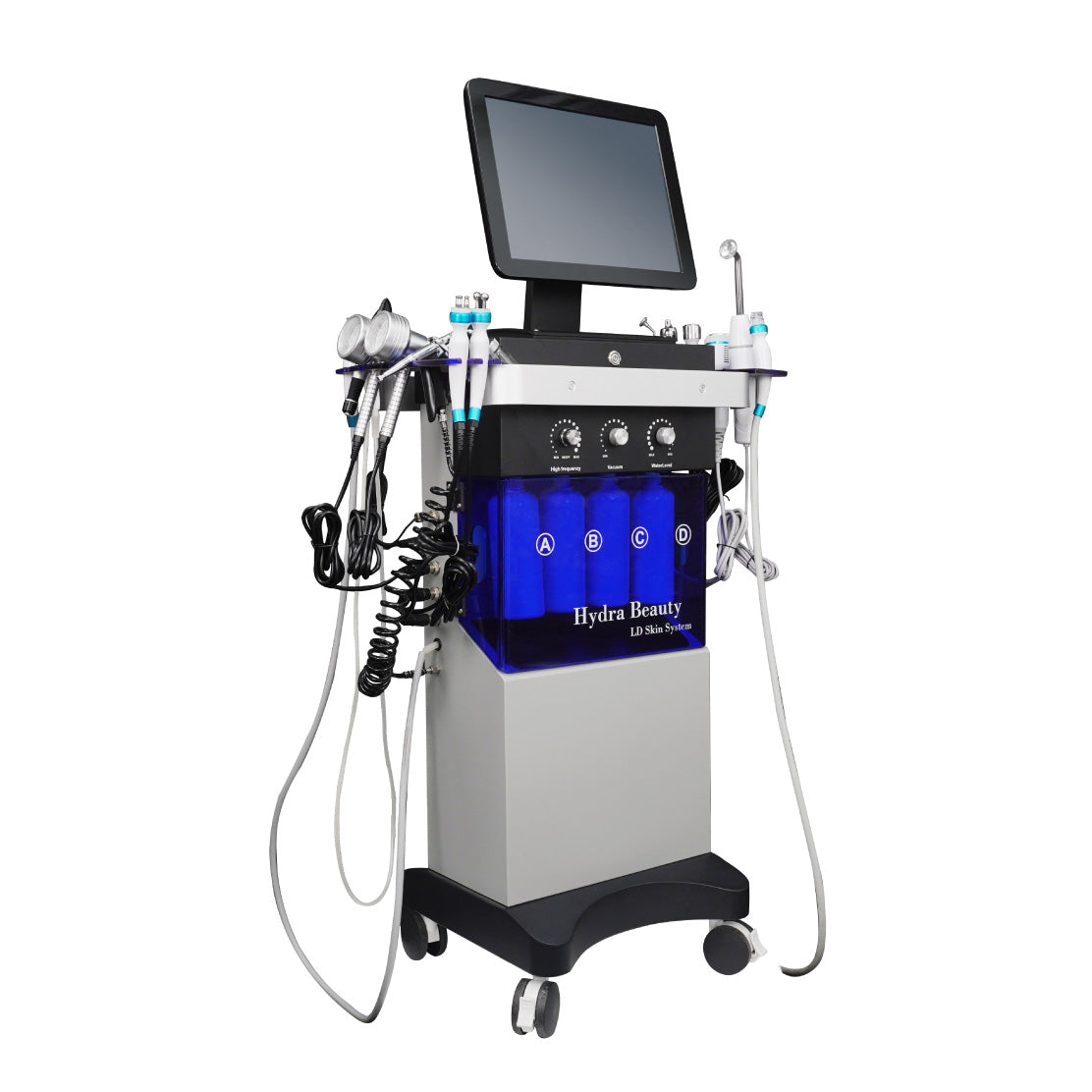 14 in 1 Hydro Oxygen Water Facial Care Machine Skin Rejuvenation Whitening Face Care Wrinkle Therapy Equipment