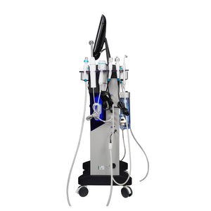 14 in 1 Hydro Oxygen Water Facial Care Machine Skin Rejuvenation Whitening Face Care Wrinkle Therapy Equipment
