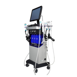 14 in 1 Hydro Oxygen Water Facial Care Machine Skin Rejuvenation Whitening Face Care Wrinkle Therapy Equipment