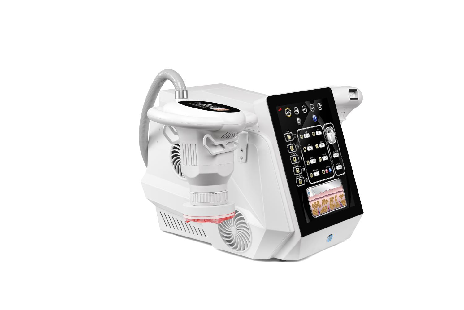 Portable Cellulite Roller Inner Ball Slimming Machine Body Tightening Vacuum Body Contour Inner Ball Roller Massage Machine