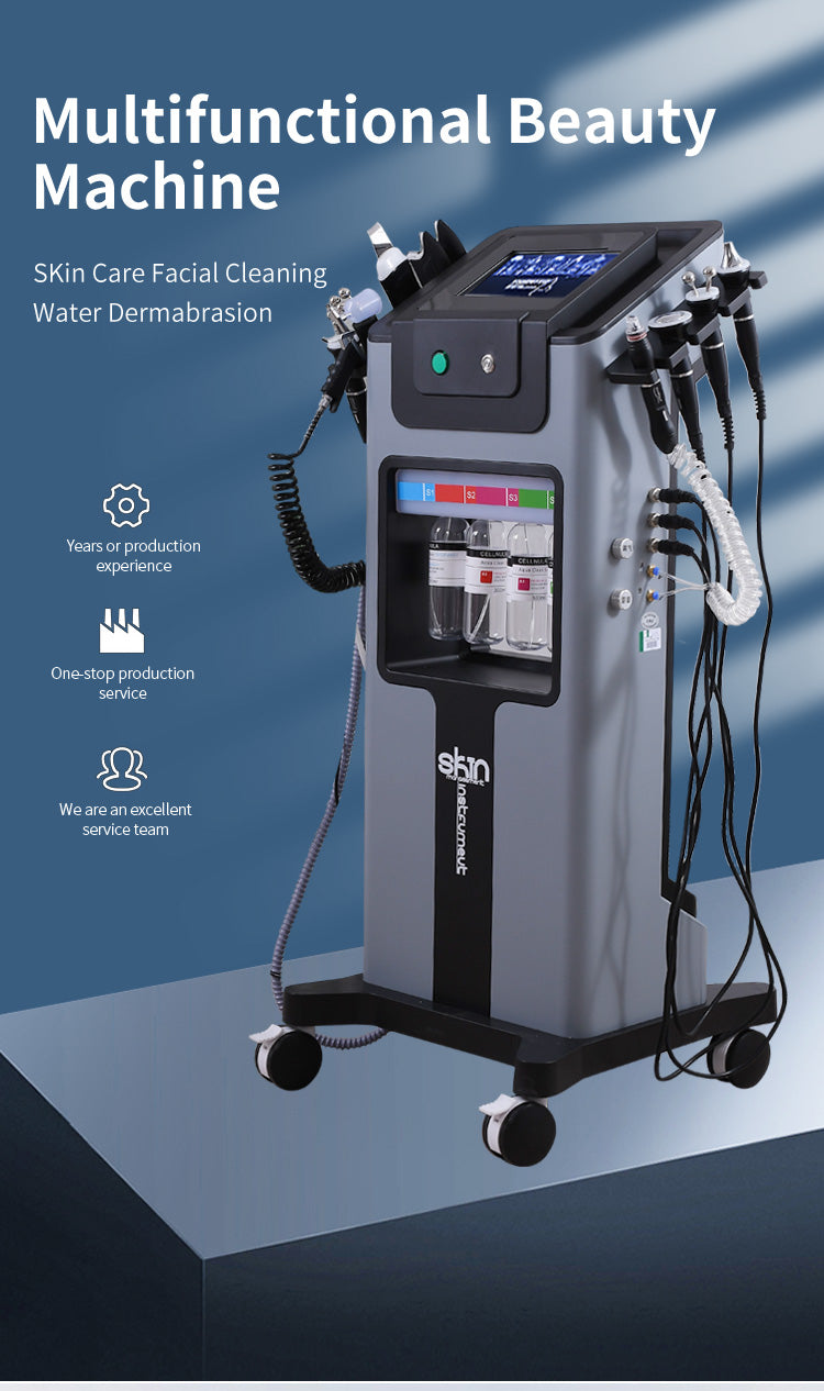 8 In 1 Hydro Water Peel Microdermabrasion Hydrodermabrasion Facial Machine