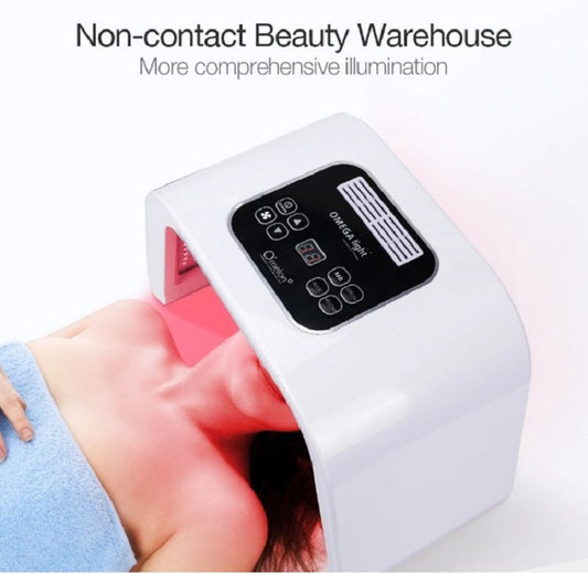 Portable 7 Color Led Photon Red Blue Acne Removal Machine