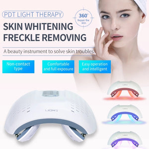 7 Color PDT LED Photon Light Therapy Lamp Facial Body Beauty SPA PDT Skin Tighten Rejuvenation Wrinkle Remover Acne Device