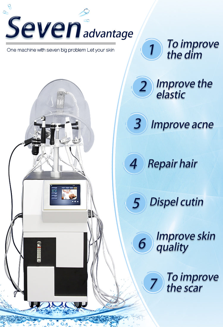 Oxygene Jet Peel Hydrodermabrasion Facial Machine Skincare Oxygenated Facial Machine
