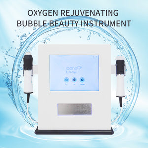 2 IN 1 Tightening Whitening Rejuvenating Instrument Oxygen Bubble Beauty Machine