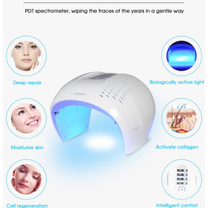 7 Color PDT LED Photon Light Therapy Lamp Facial Body Beauty SPA PDT Skin Tighten Rejuvenation Wrinkle Remover Acne Device